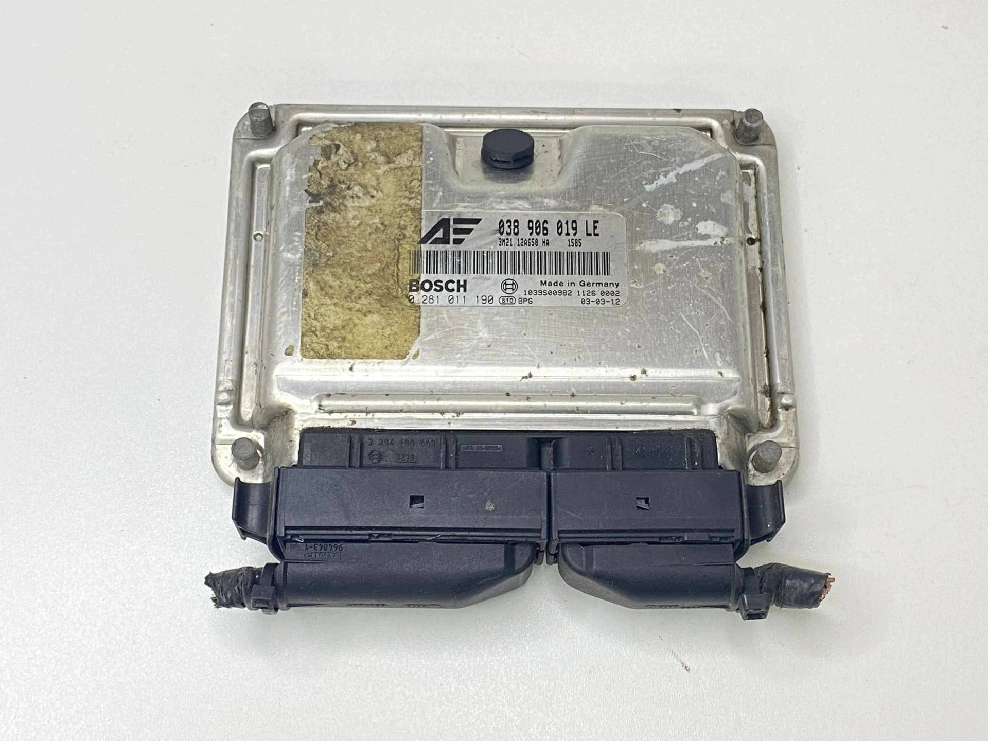 control unit of the engine Ford Galaxy facelift 2003 038906019LE