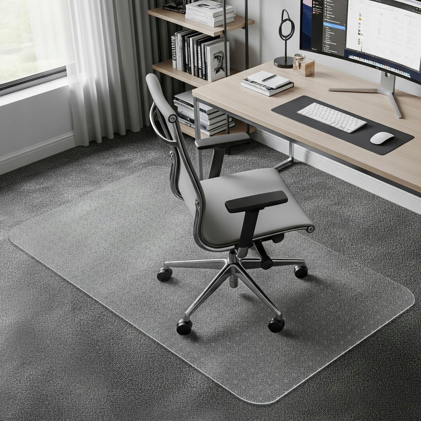 Ochronna Pvc do krzeseł 100x120cm odporna na zarysowania