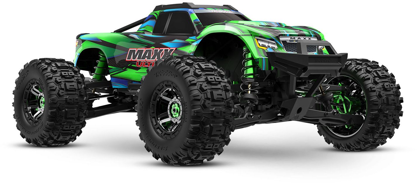 Szybki model RC TRAXXAS WideMaxx Ultimate 4S 4WD 1/10 100km/h Tuning Alu