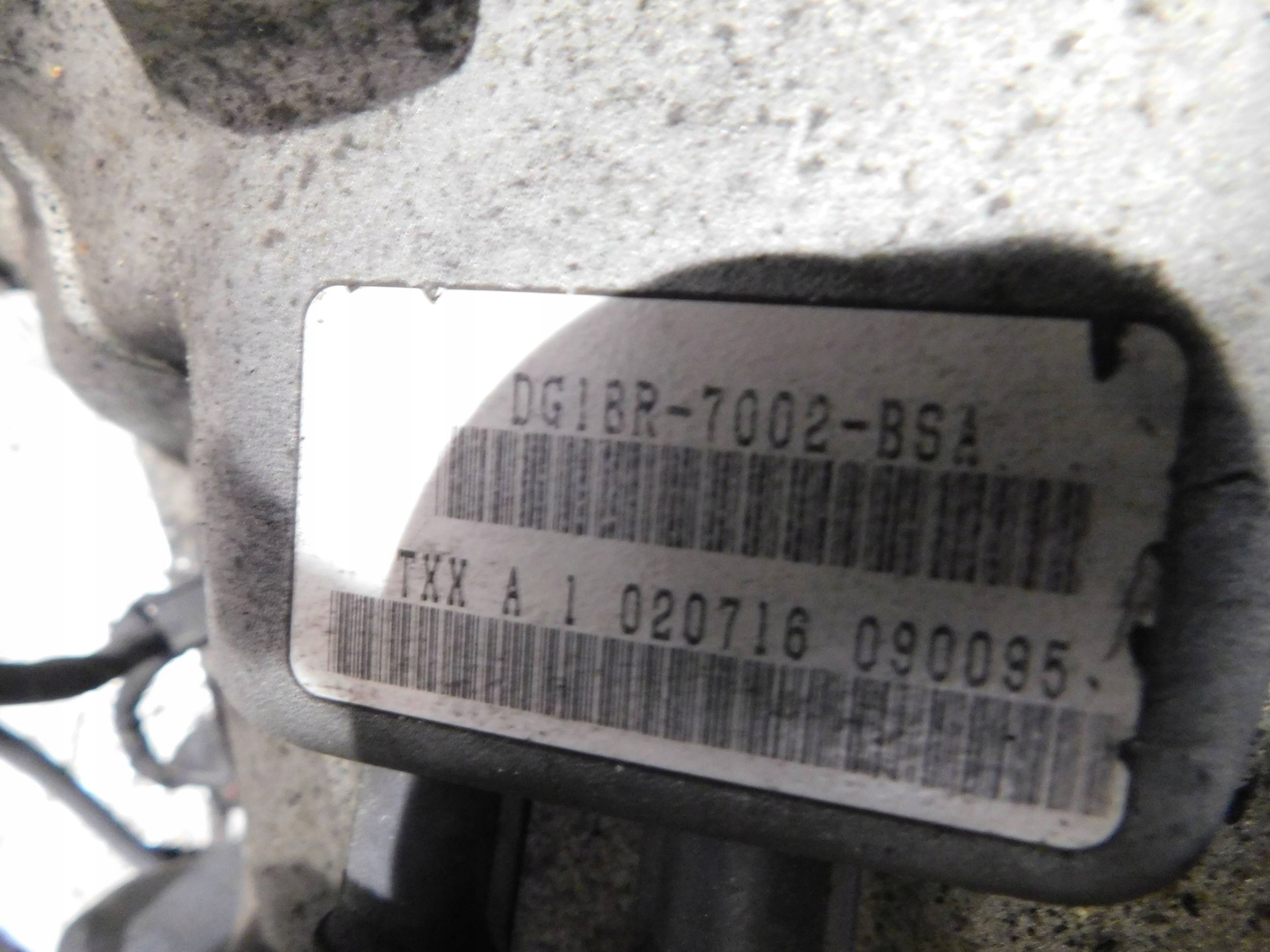 Getriebe DG1BR-7002-BSA FORD KA+ PLUS 1.2