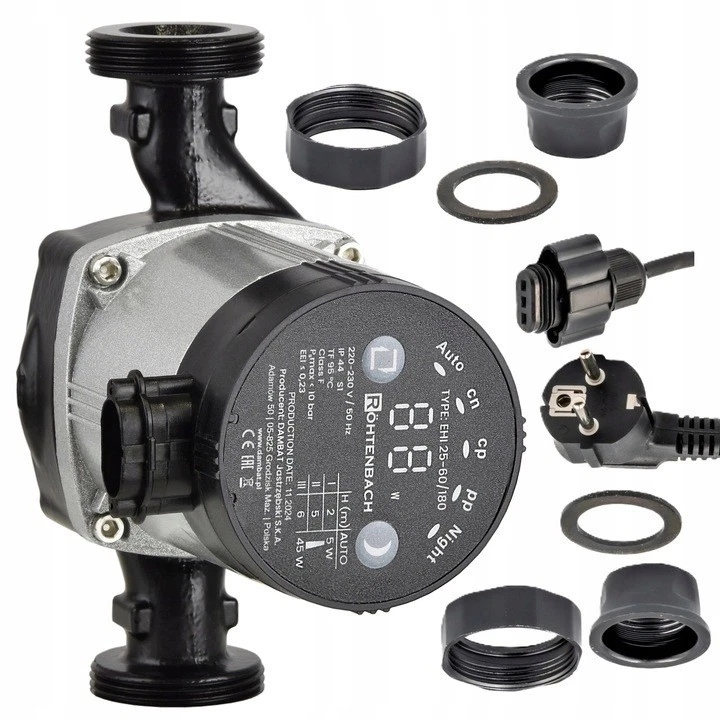 Energeticky Úsporná Oběhová Pumpa Pro Pec 25/60-180 Do O, Vysoká Kvalita