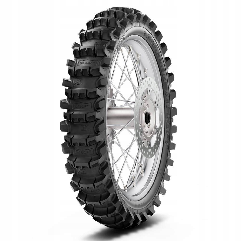 1X шины 90/100-16 Pirelli SCORPION MX SOFT 51M