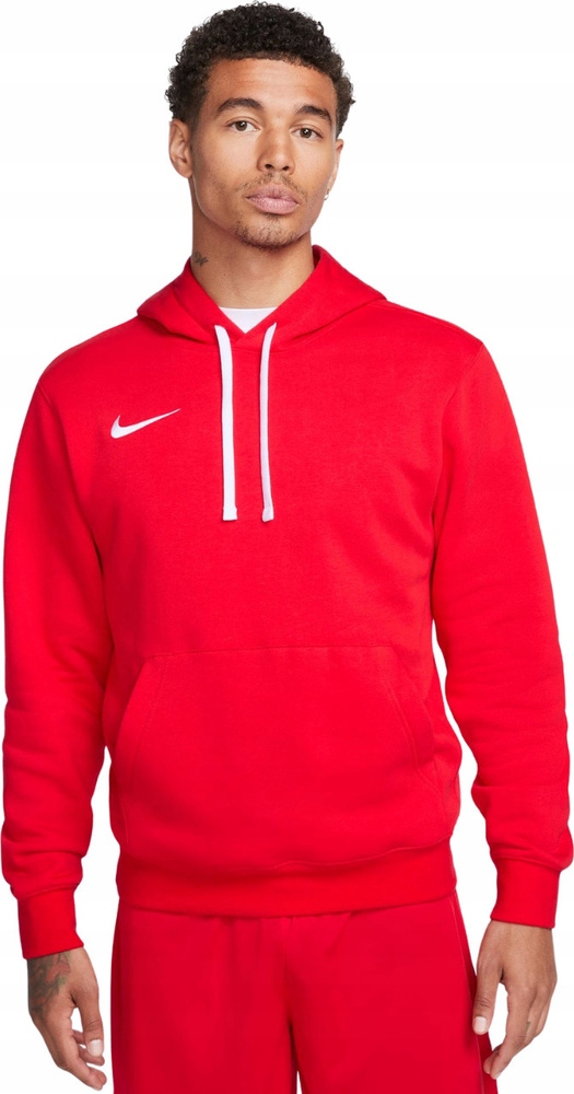 Pánská Mikina Nike Team Club Hoodie Klokanka Červená vel XL