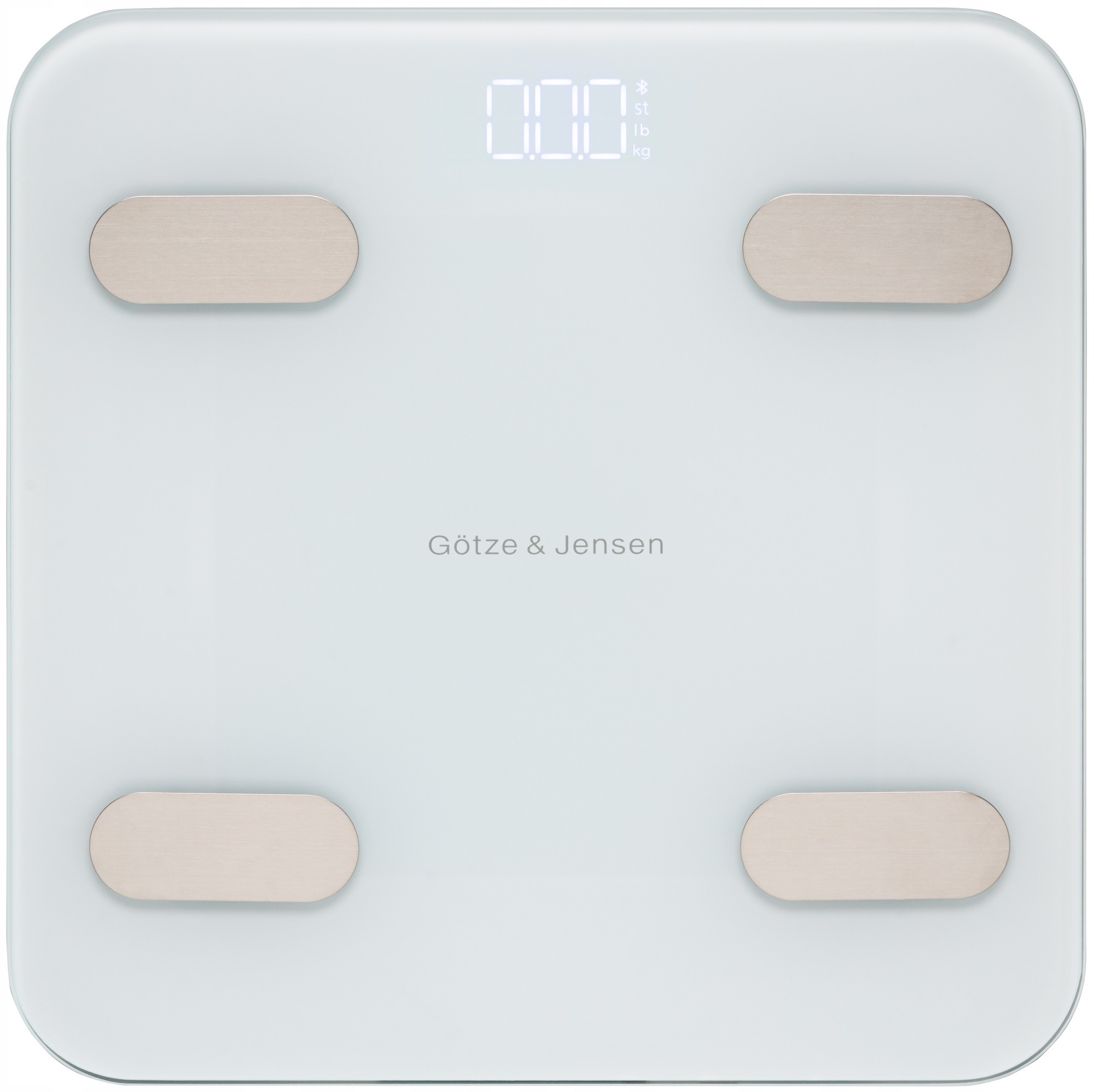 Waga łazienkowa Gotze & Jensen Analizator Bt BS700W Biały