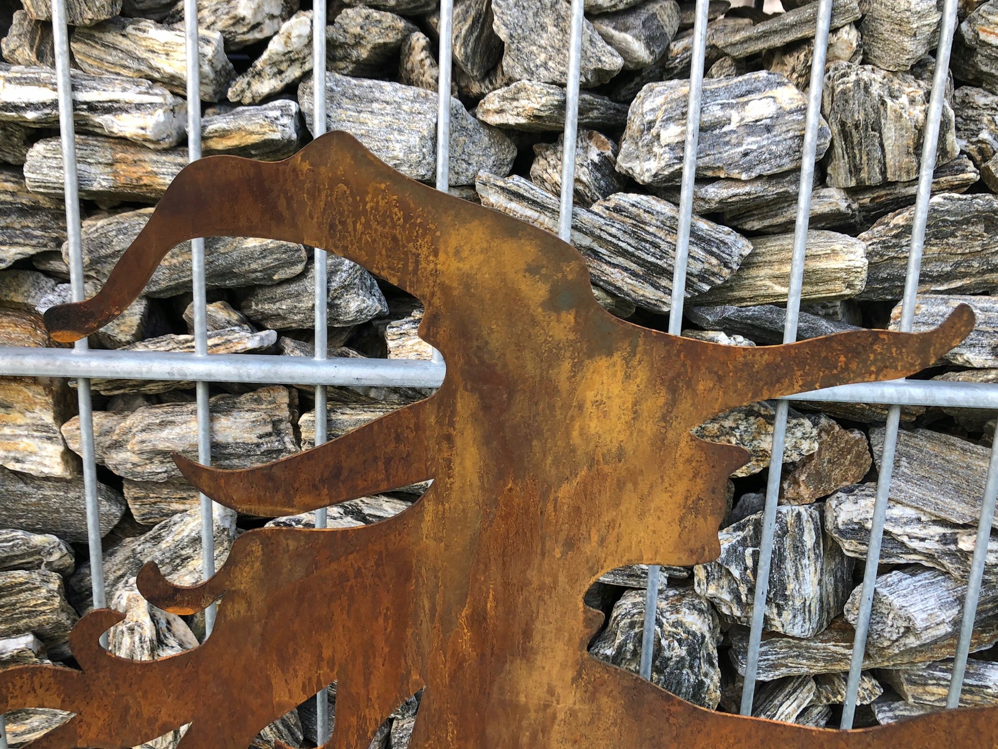 Babajaga czarownica ozdoba ogrodowa Corten Rdza Kod producenta 2