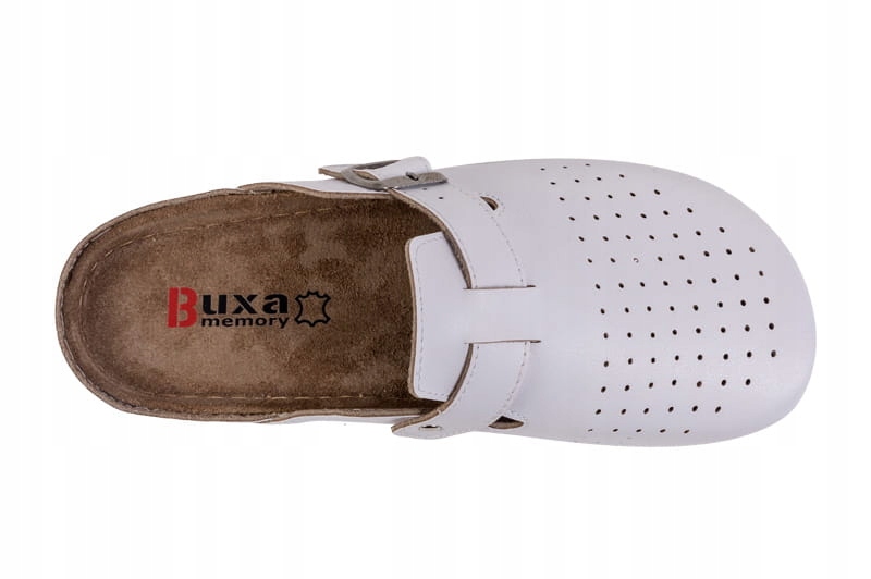 Obuwie medyczne zdrowotne MEMORY Buxa BZ121 biał36 Oryginalne opakowanie producenta worek