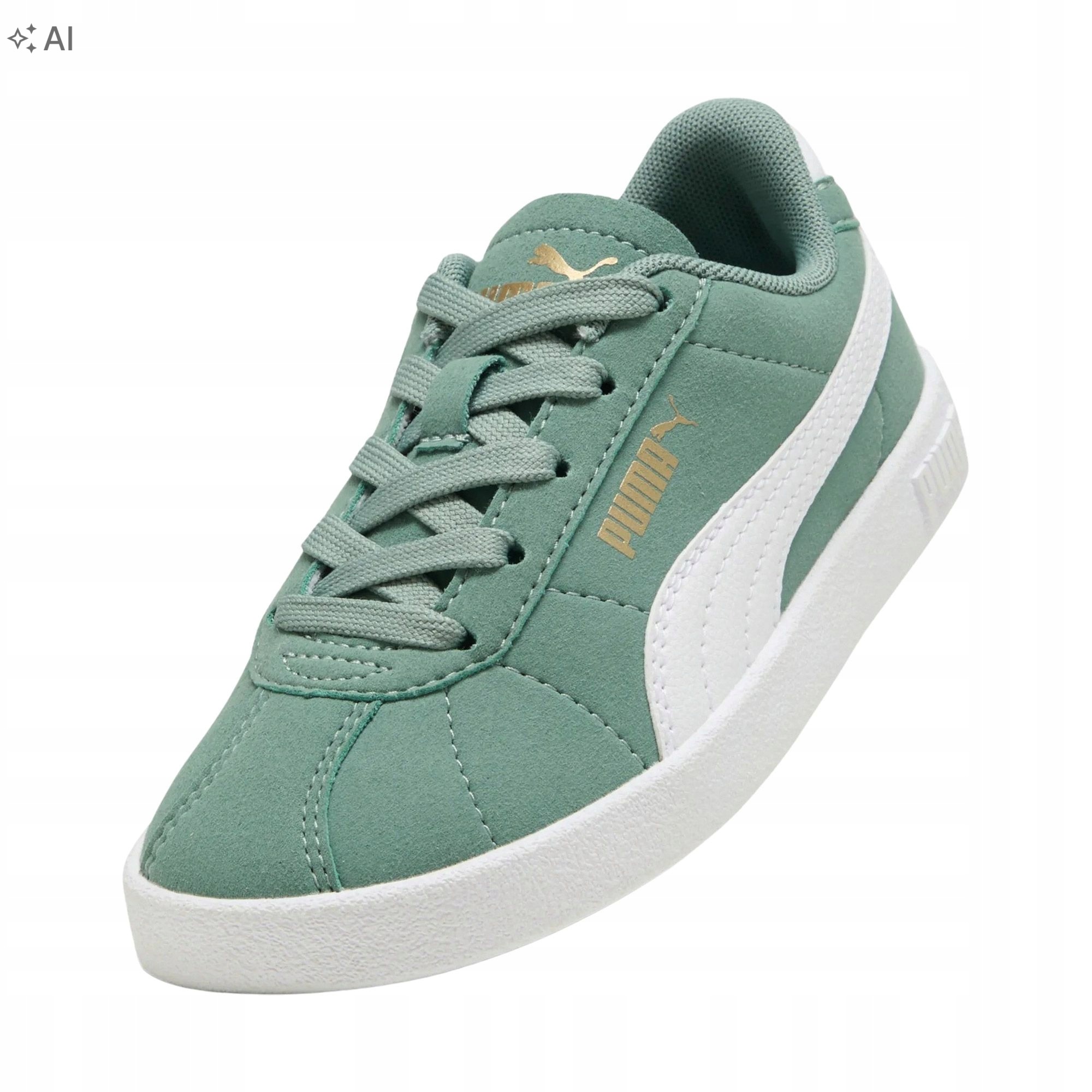 Puma Suede Classic XXI Zielone Sportowe Niskie 34 6MA