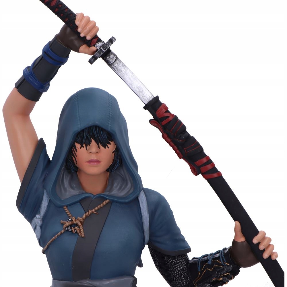Assassin's Creed Shadows originální busta Naoe 30 cm, ručně malovaná