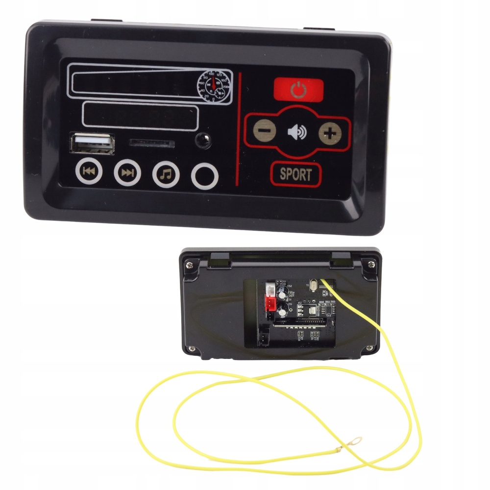 Panel Muzyczny do Pojazdu na Akumulator 12V