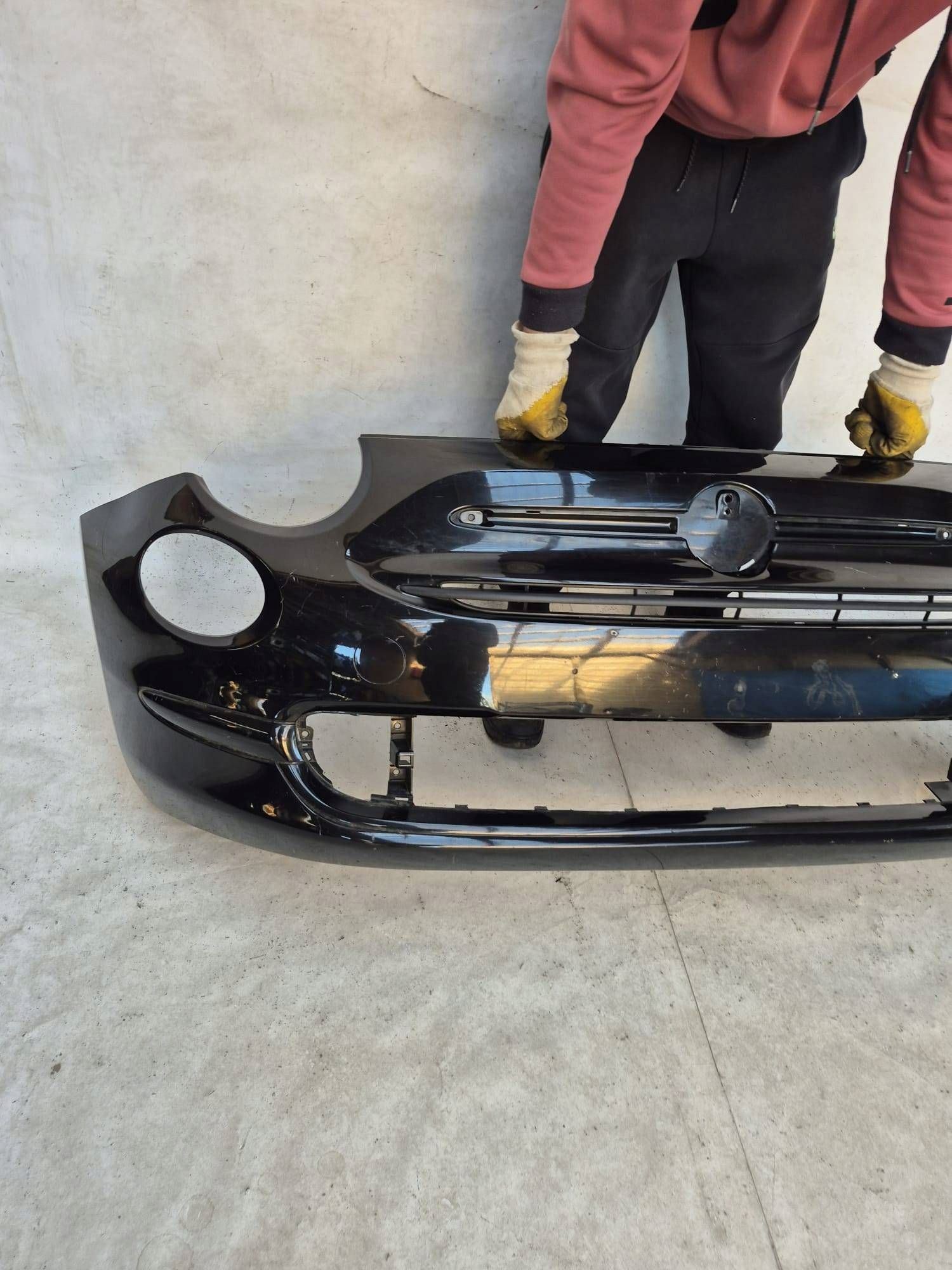 FIAT 500 LIFT 15- bumper front front 735619491