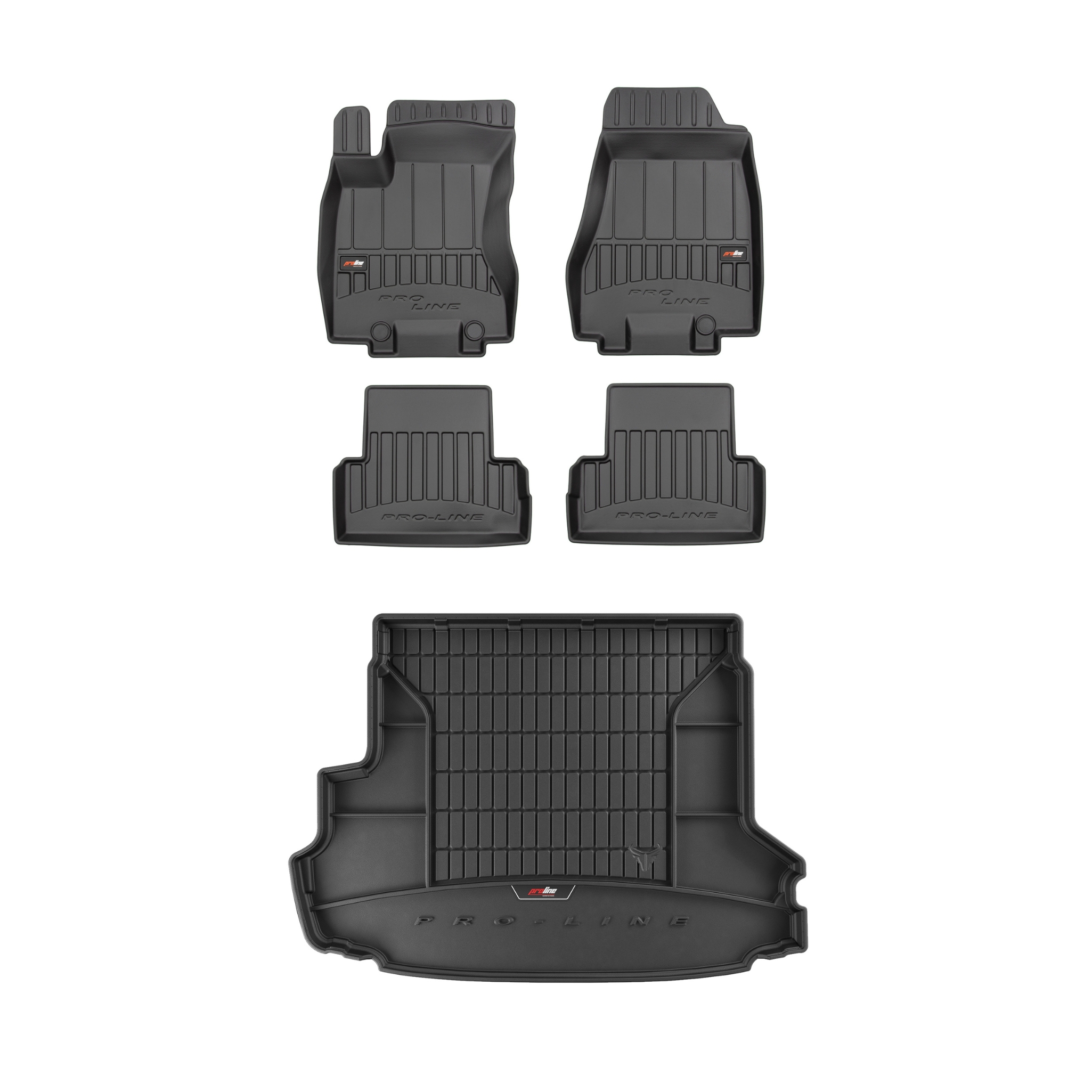 Frogum 3D sada gumových koberců a rohože s logem pro Nissan X-Trail II 08-2013