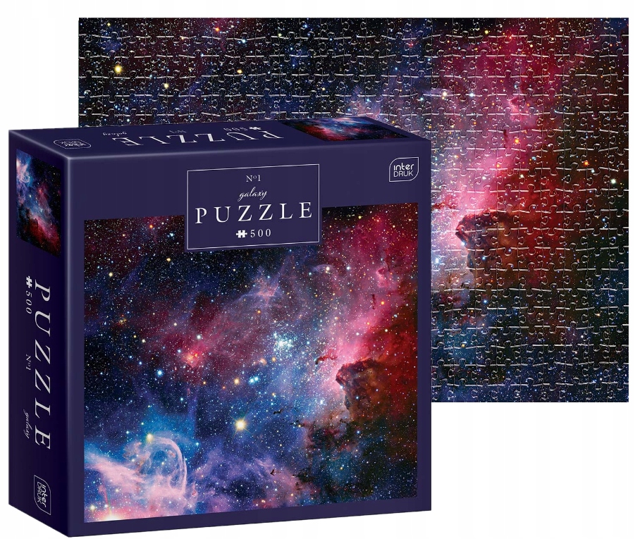 

Puzzle 500 ele. 47x33 cm Galaxy 1 kosmos Interdruk