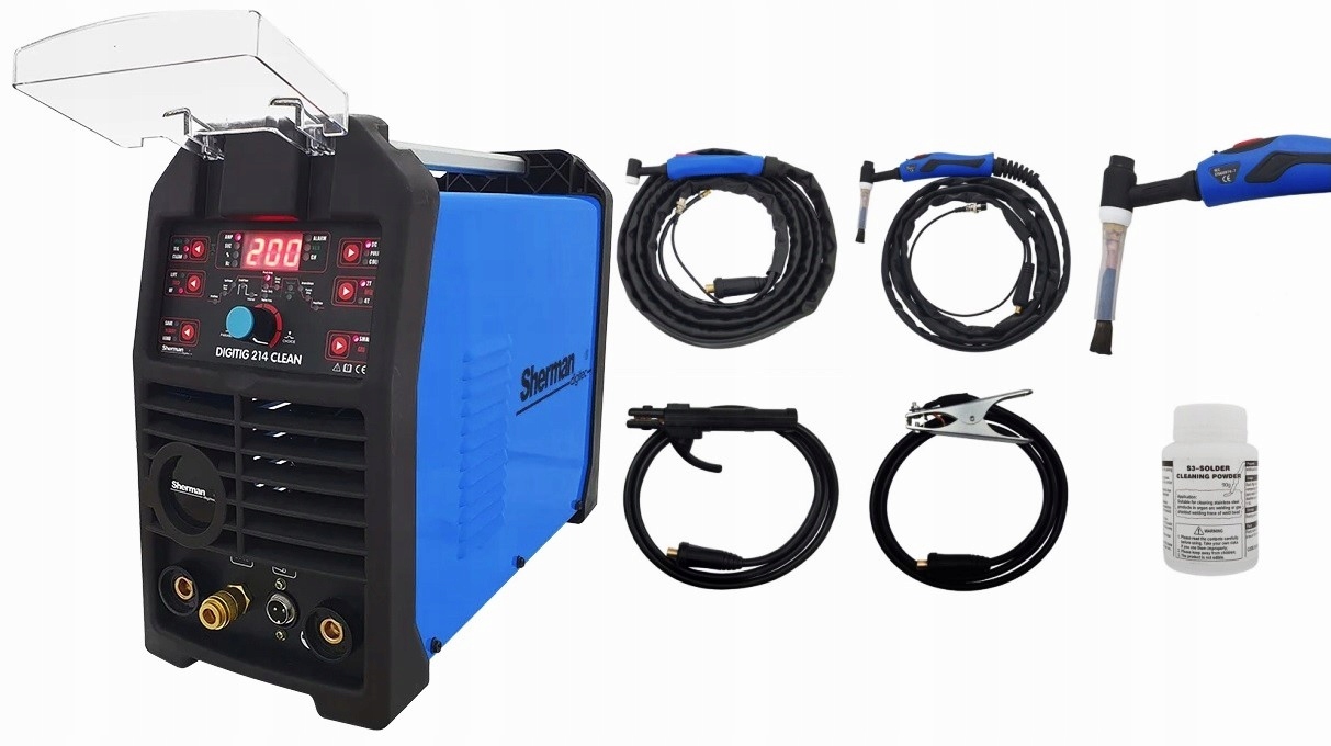Spawarka Tig Digitig 214 Clean Sherman