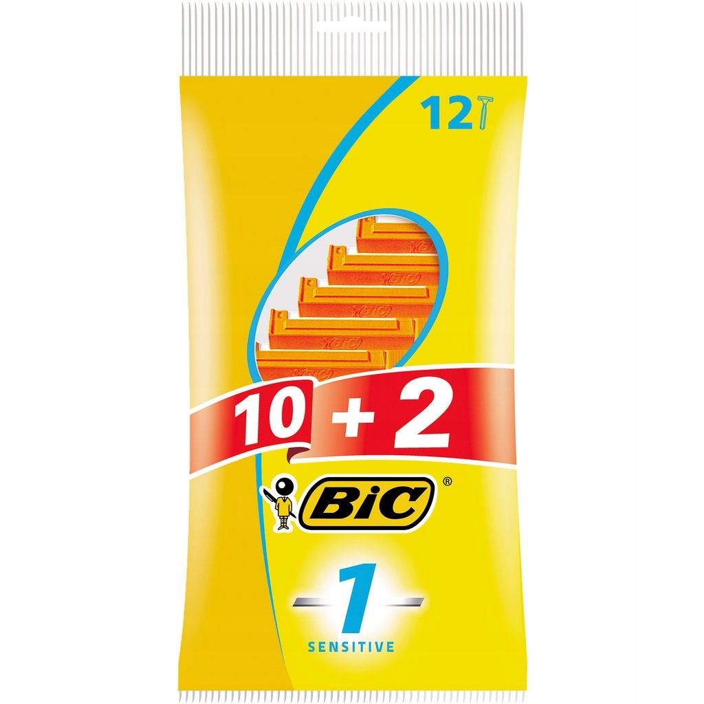 

Jednorazowa Maszynka Do Golenia Bic 1 12 szt 10+2