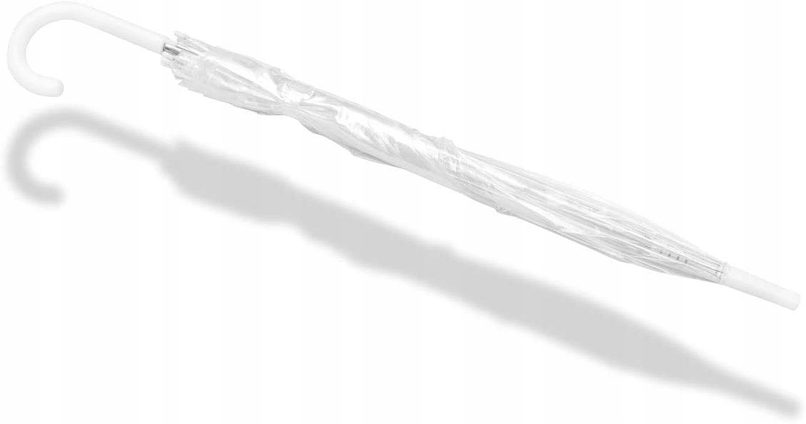 WEISNER ORYGINALNY PARASOL PRZEZROCZYSTY PARASOL TRANSPARENTNY ŚLUBNY Rodzaj długi