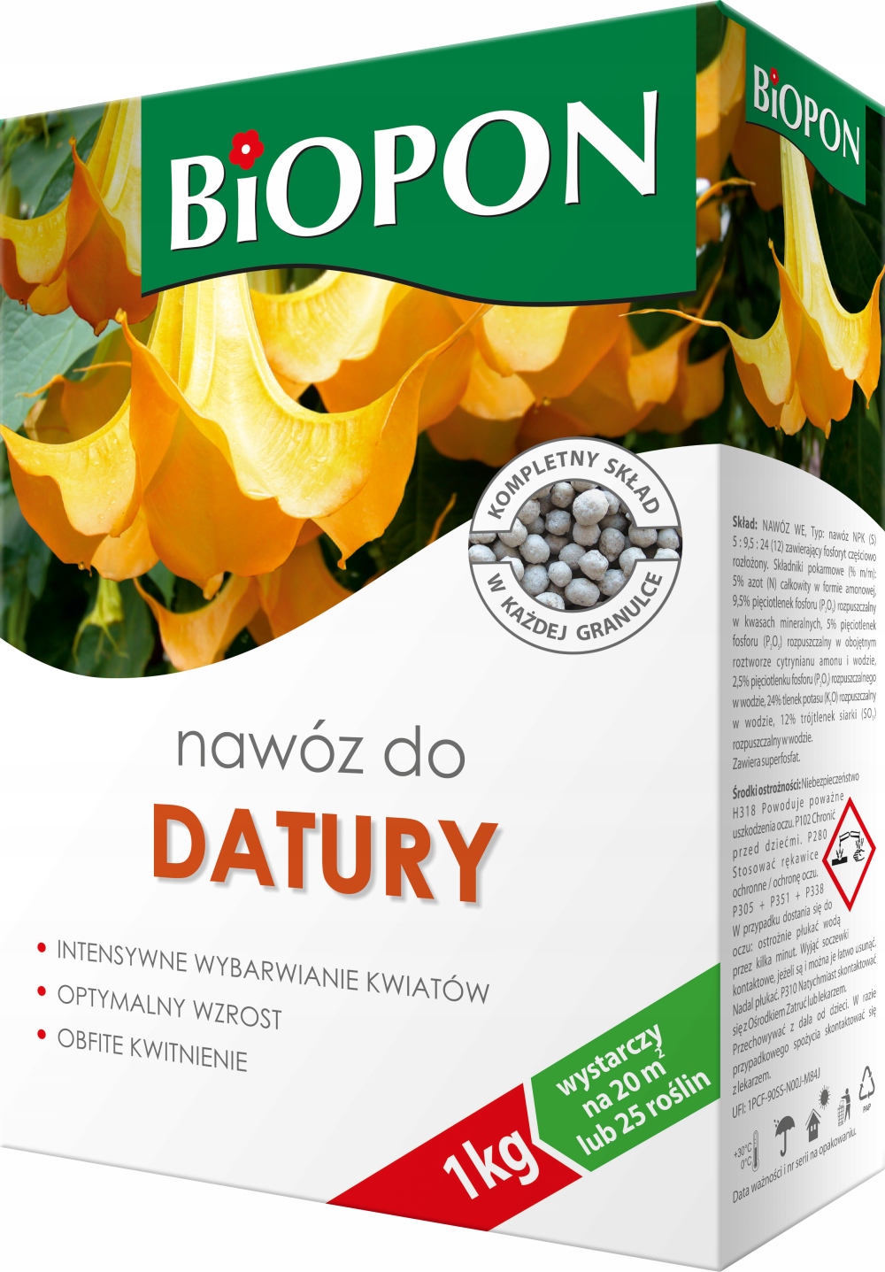 

Biopon Nawóz Do Datury Granulat 1KG