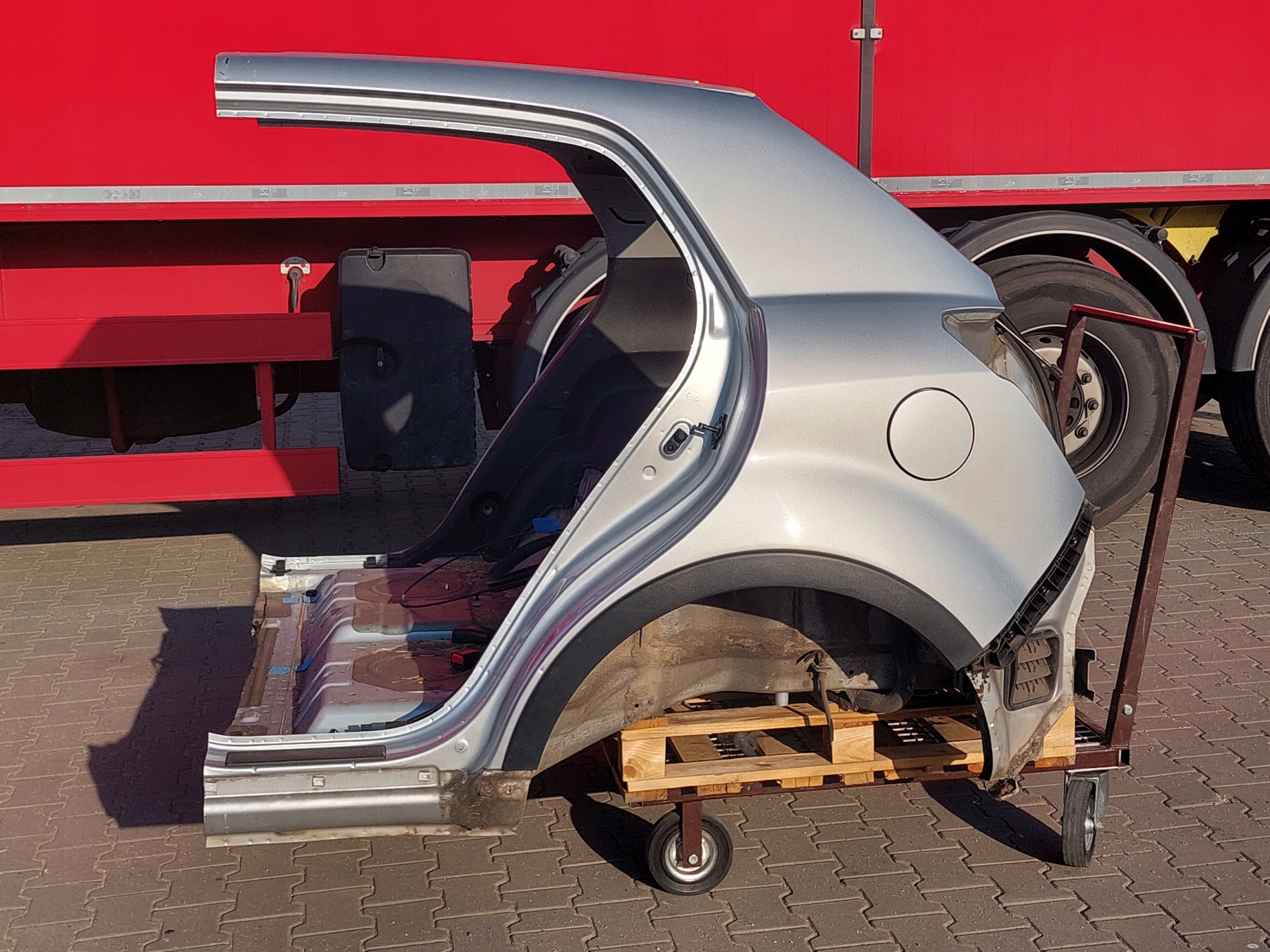 rear panel sump fender rear quarter left right KORANDO III LIFT