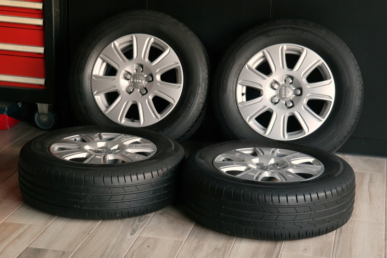 JAK NOWE 16'' Audi Q3 215/65 R16 Hankook 2020 LATO Idealne Oryginał Marka opon Hankook