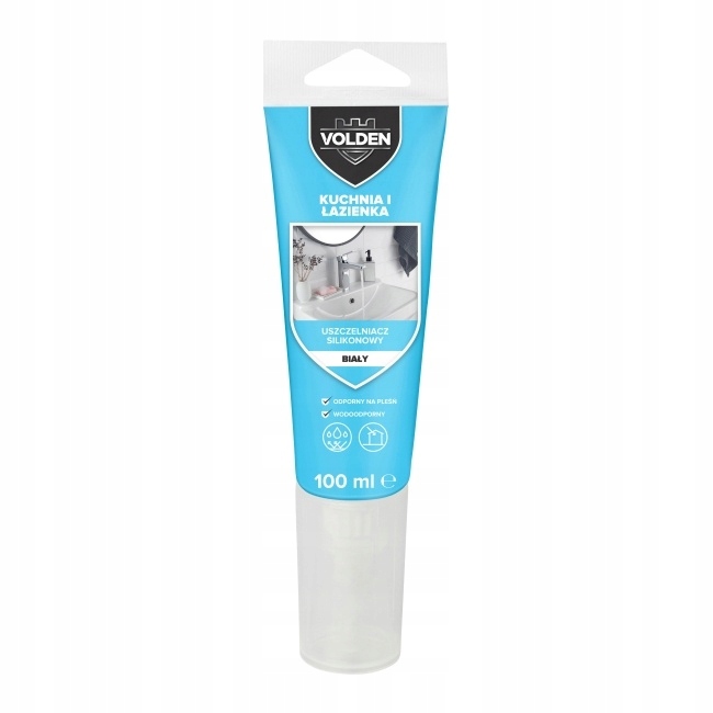 

Silikon sanitarny Volden 100 ml biały