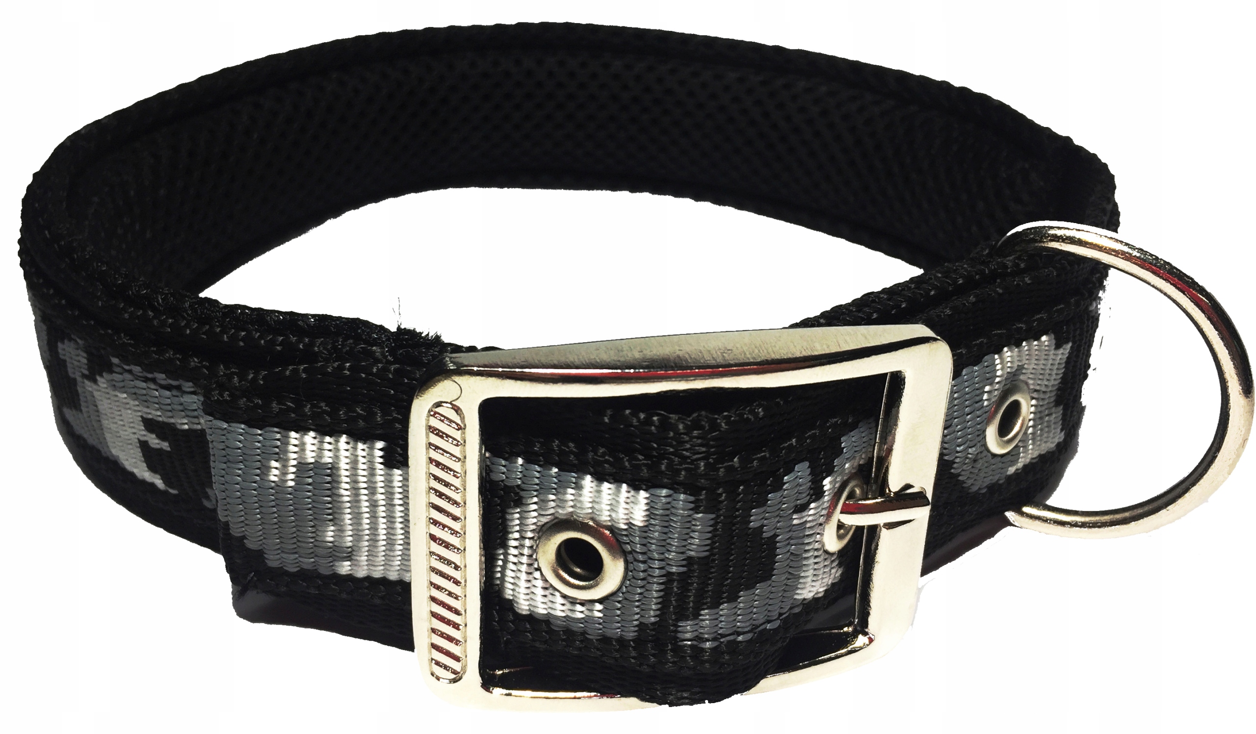 

Mocna Obroża Moro Z Podszyciem 35-45 CM Klamra Met