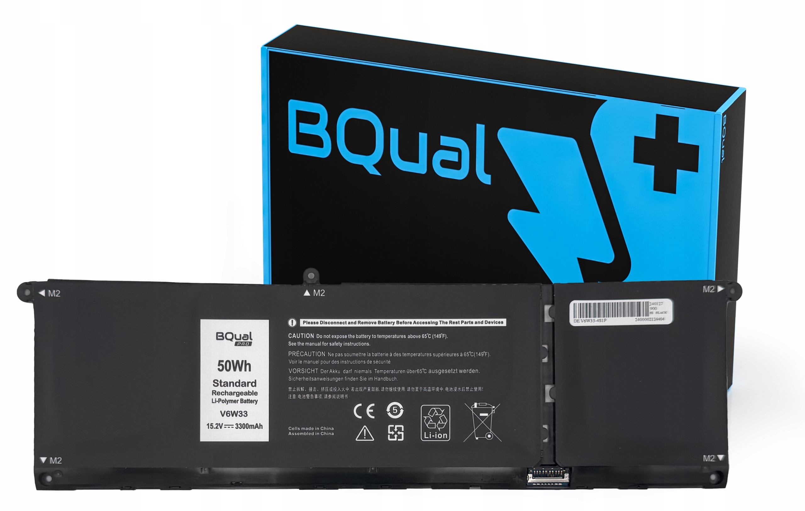 Baterie V6W33 Dell Latitude 3320 3420 3520 Vostro 3510 3511 3515