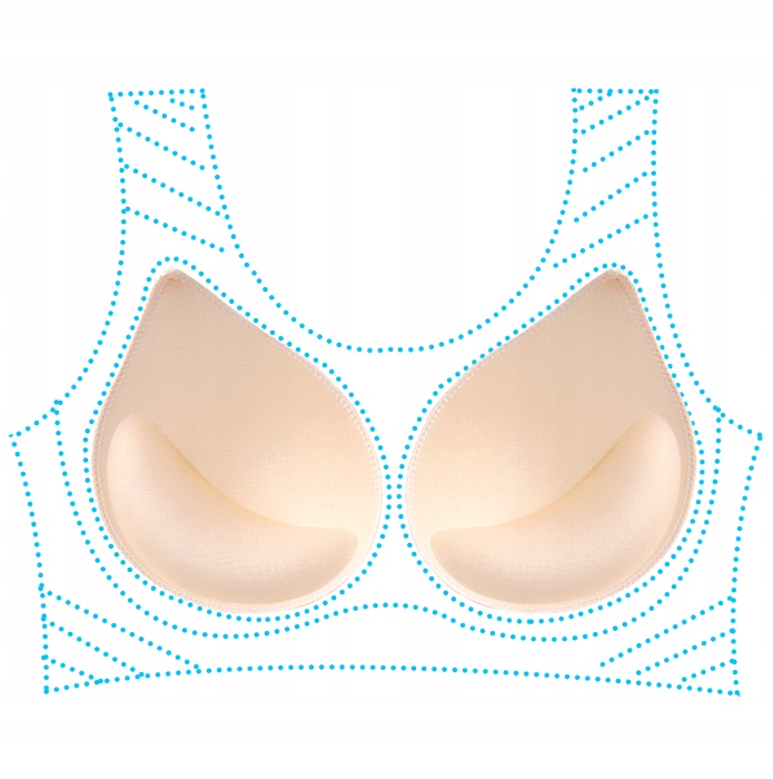 WKŁADKI PUSH UP STRÓJ KĄPIELOWY BIUSTONOSZ BIKINI nr Ws13 Kod producenta 0098