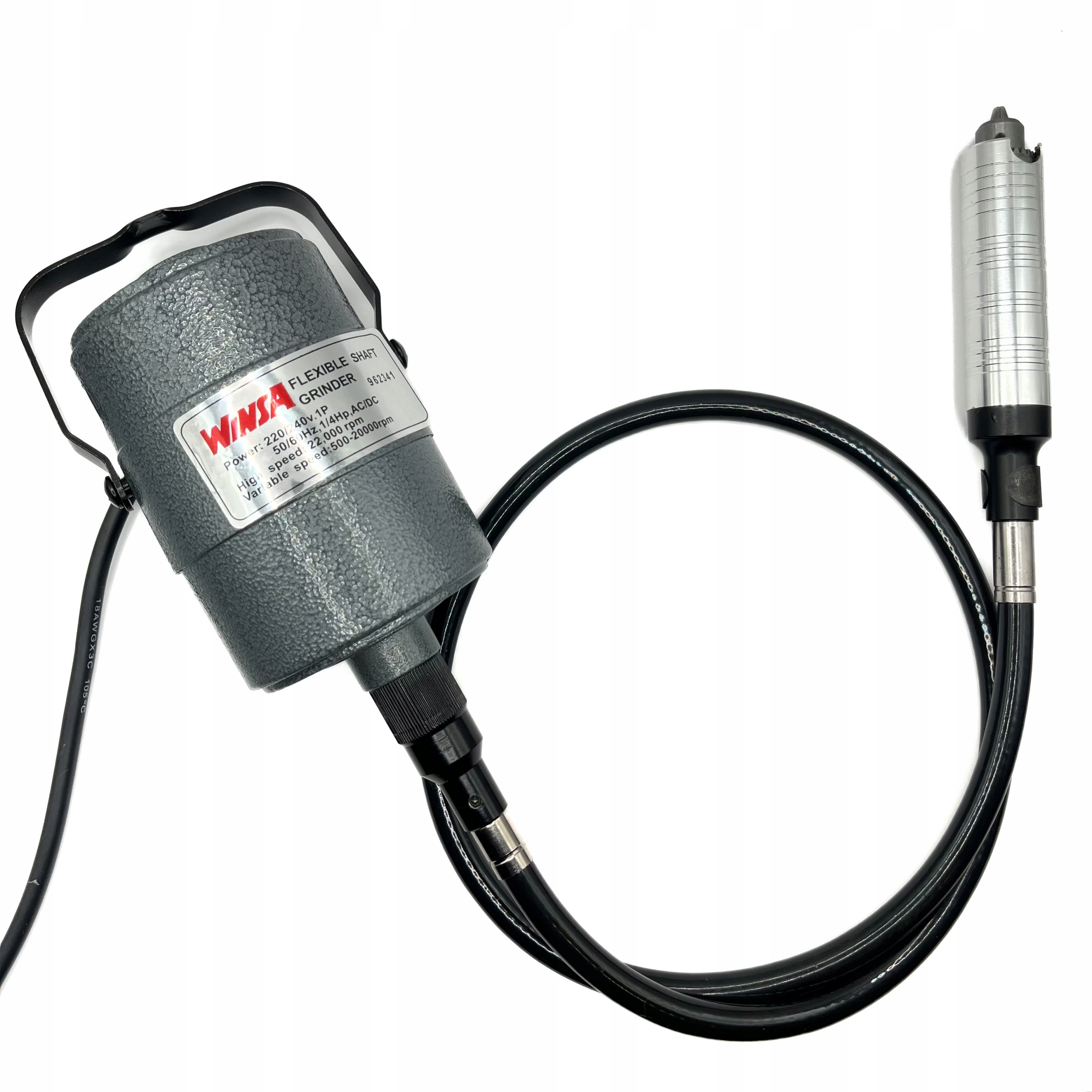 Silnik Jubilerski, Multiszlifierka, Frezarka Winsa Z Wałkiem Giętkim 0-4mm