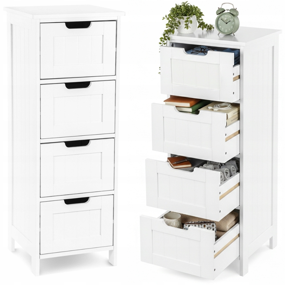 Komoda komoda bílá s zásuvkami do obývacího pokoje ložnice koupelna boho velká
