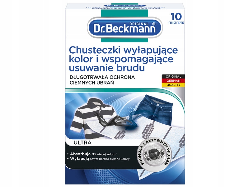 

Chusteczki do prania Dr Beckmann 10 sztuk