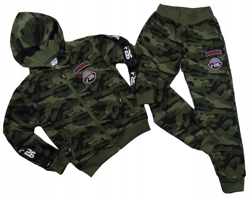 

dres moro Army Design 681A bluza spodnie 12Y red