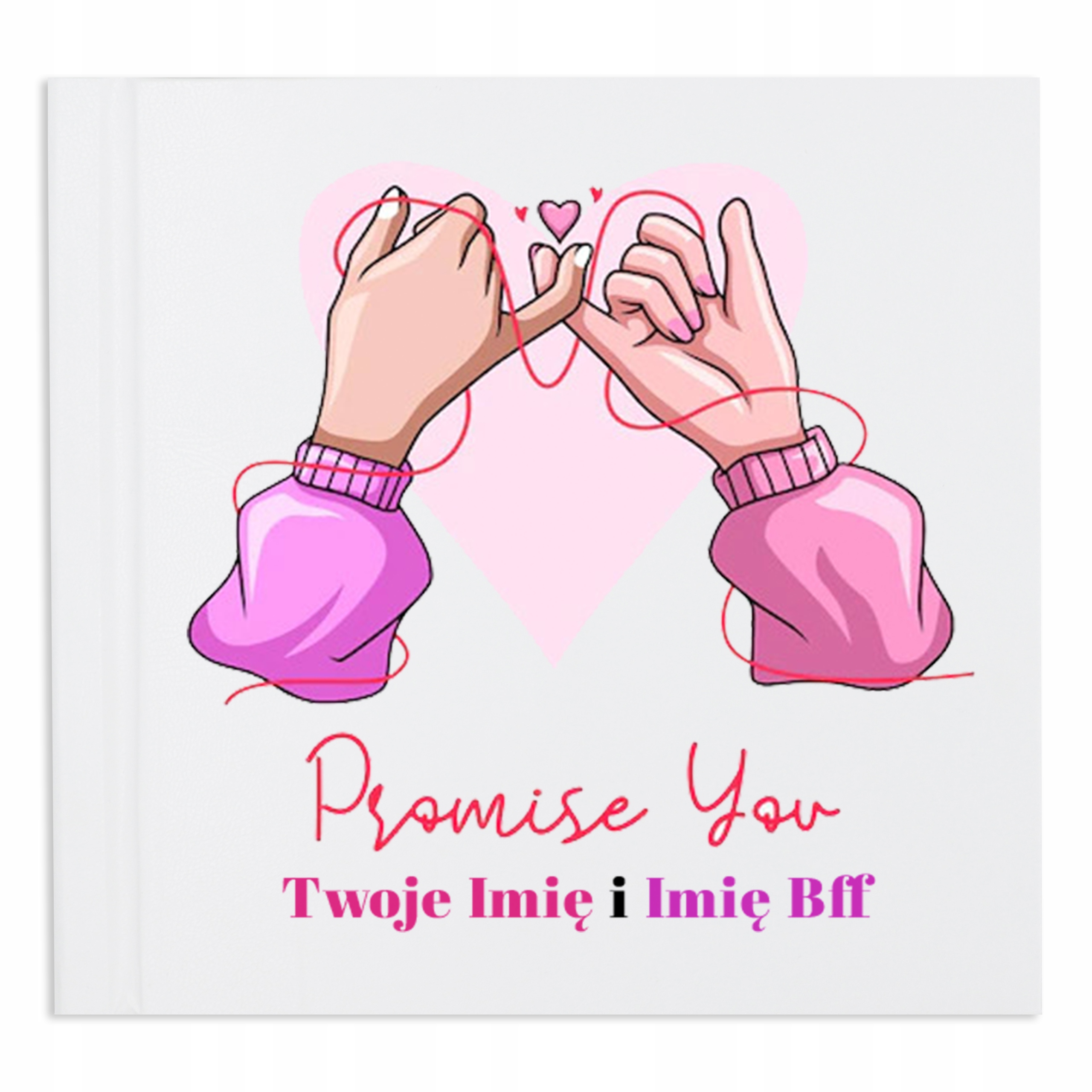 Album na fotografie Dárek Promise You Jméno Vzory