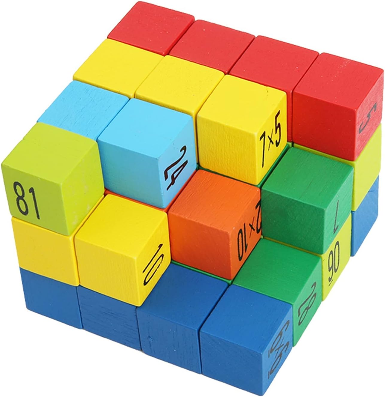 TABLICZKA MNOŻENIA nauka drewniana tablica klocki Płeć chłopcy dziewczynki