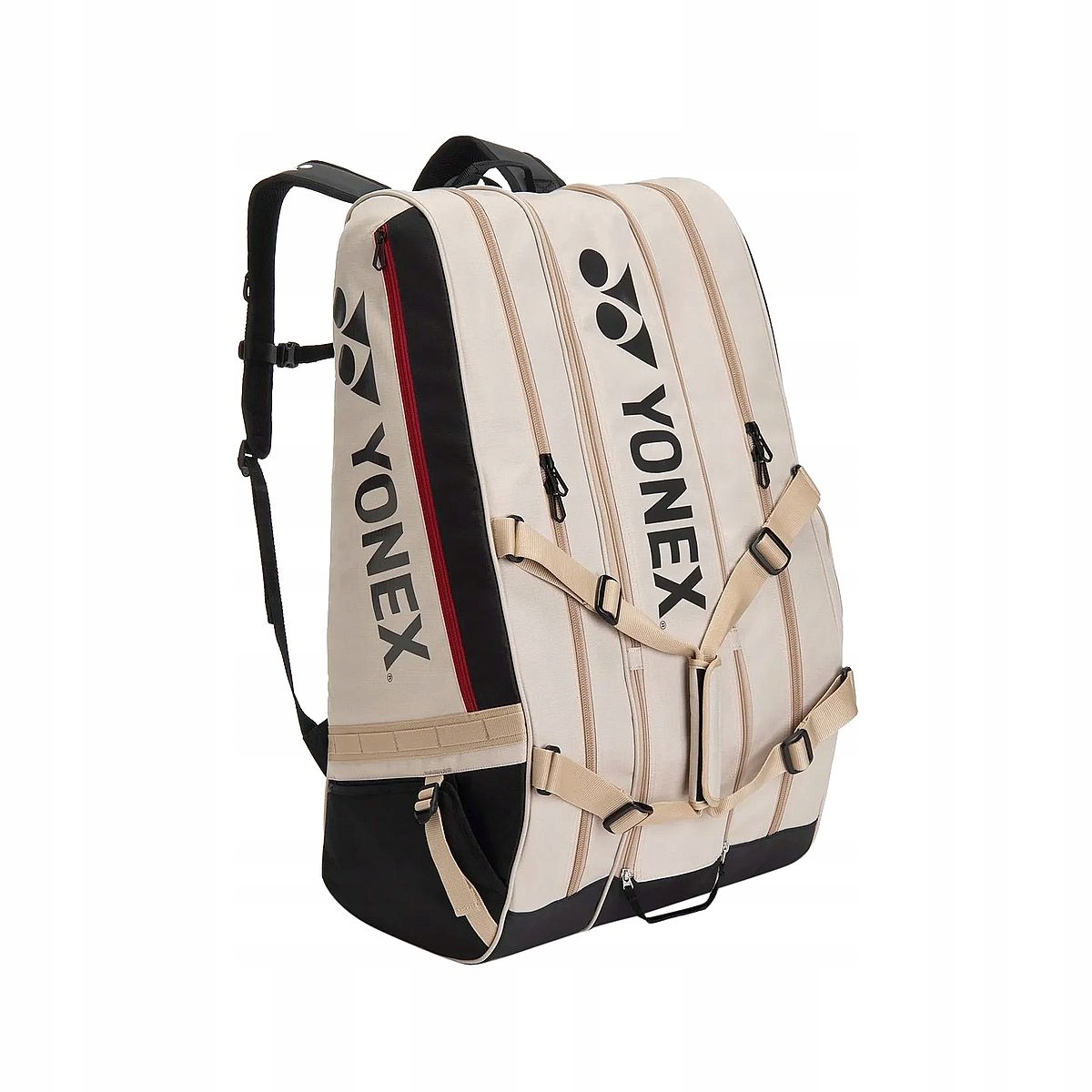 Tenisová taška na rakety Yonex 726212 Gearlogic 12 Racquet Bag Beige