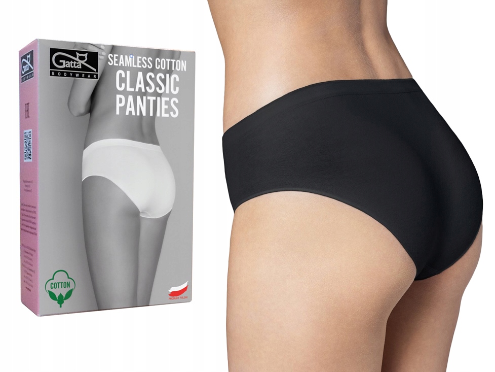 

Majtki, figi Gatta Classic Panties bawełna black M