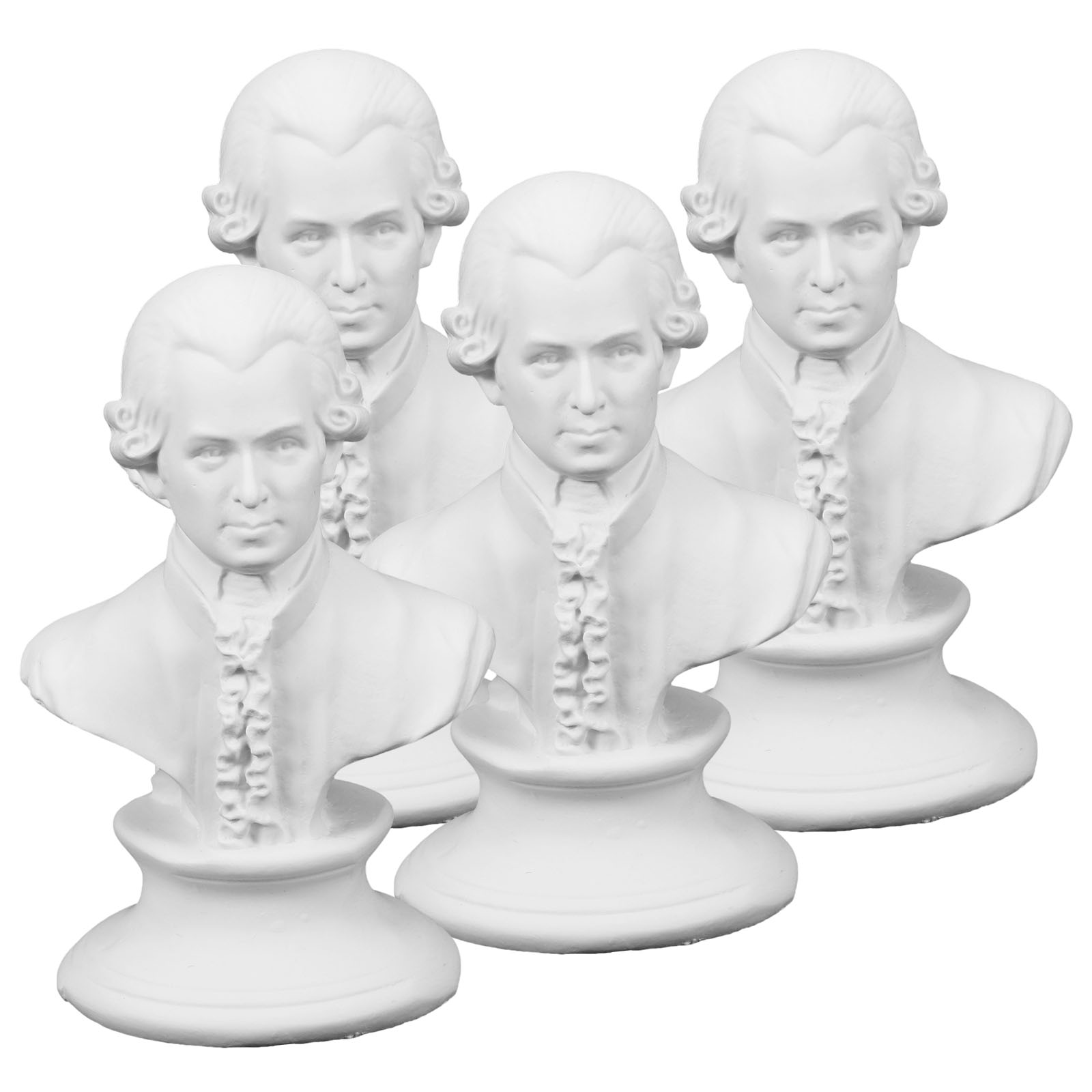 Wystrój domu Wystrój biurowy Statua popiersia Beethovena