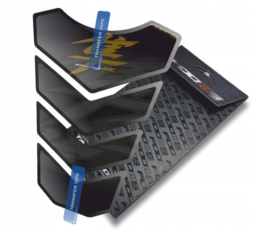Tank-pad od firmy Fooqs pro Suzuki Gsx 1300-R Hayabusa Černý Zlatý