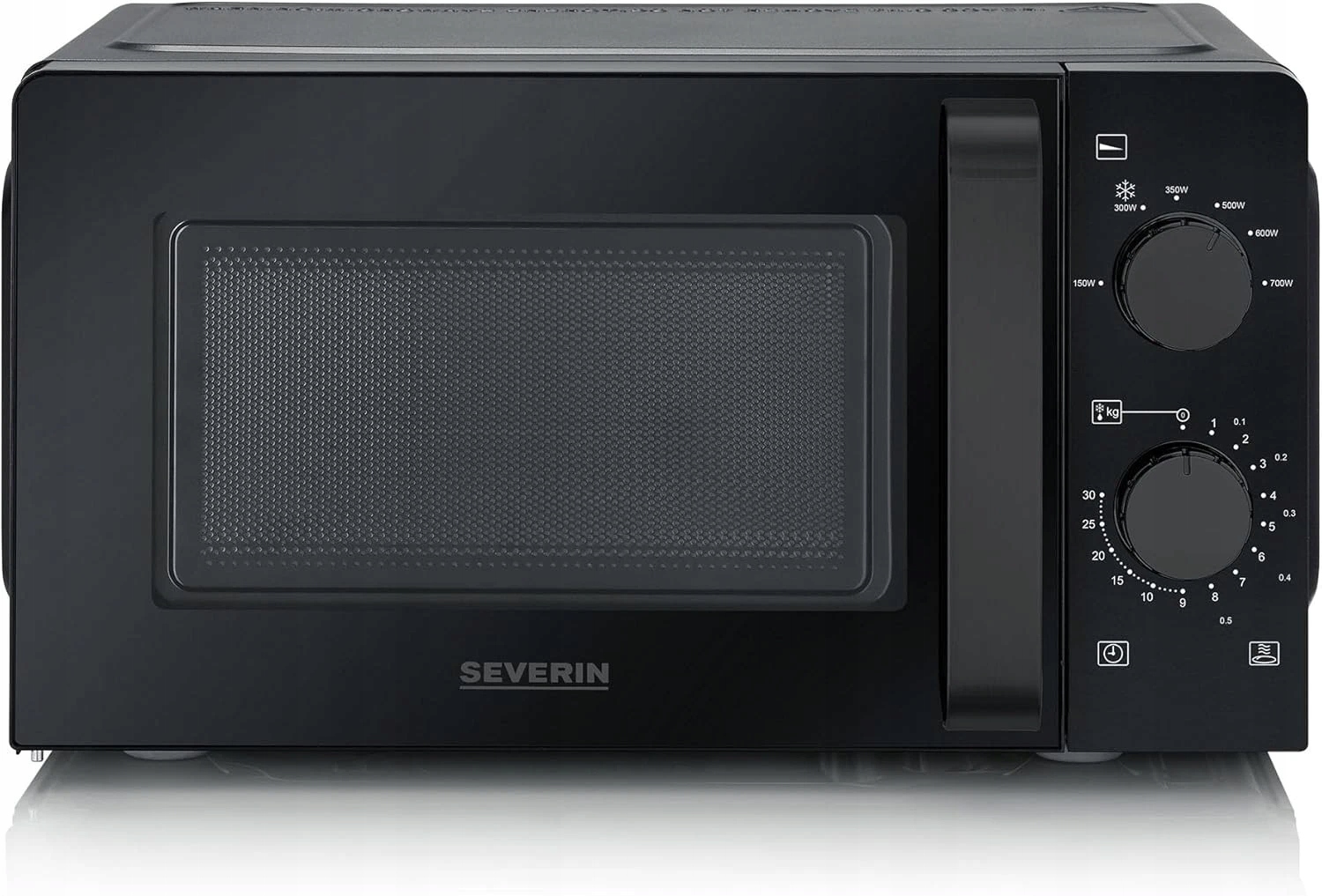 Severin Mw 9180 Mikrofalówka Solo 19L 700W 6 Poziomów Mocy Timer