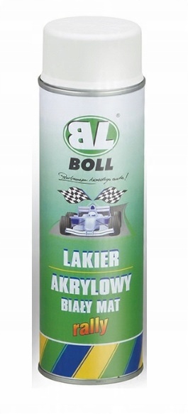 

Boll Lakier Akrylowy Spray Biały Mat 500ml