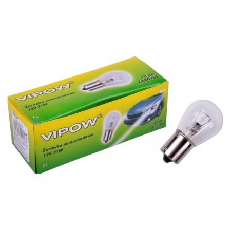 

Żarówka samochodowa 12V 21W BA15S