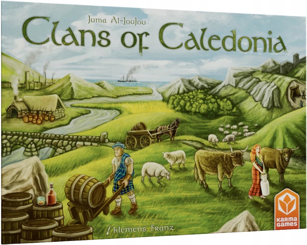 Gra planszowa Clans of Caledoni Karma Games