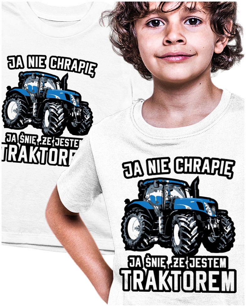 

Tshirt Ja chrapię ja śnię ,że jestem traktorem 122
