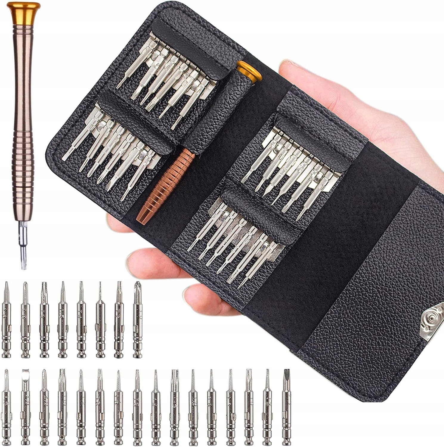 

Zestaw Precyzyjnych Śrubokrętów Gsm Tel Torx 25w1