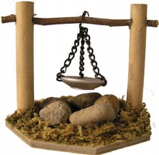 

Ognisko z miską 7,4cm wysoki do figur 11-15cm
