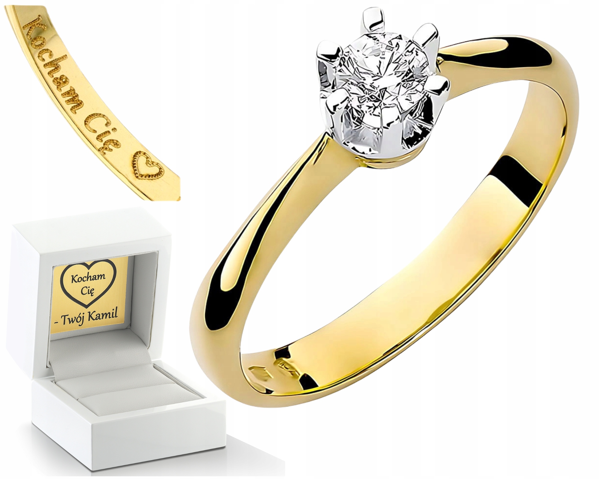 Etický Prstýnek S Laboratorními Diamanty, Certifikát Kvality