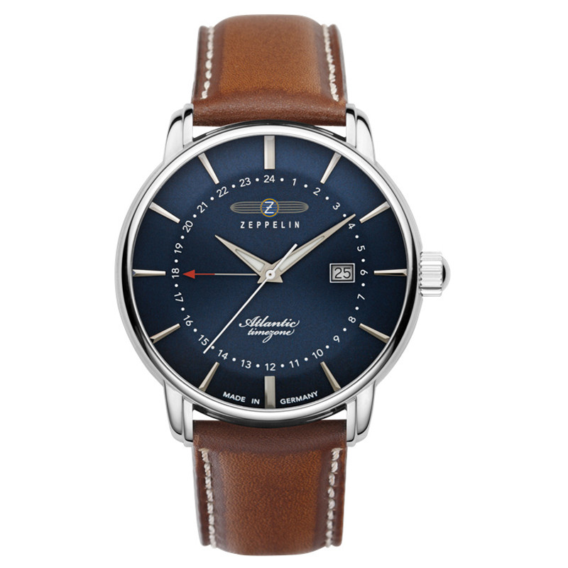 Pánské Hodinky Zeppelin 8442-3 hnědé