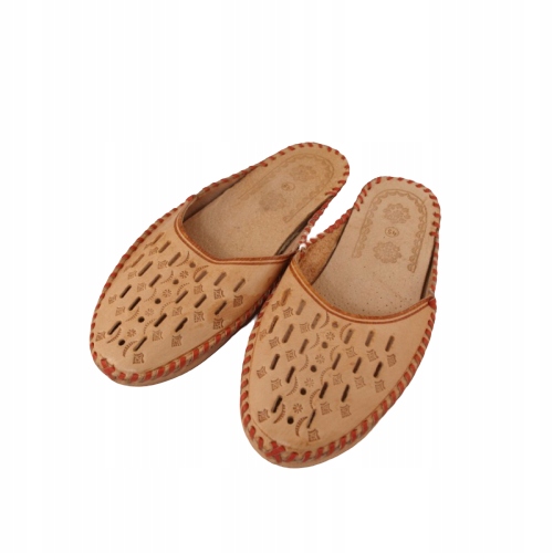 PANTOFLE SKÓRZANE MĘSKIE GÓRALSKIE ORYGINALNE *41*