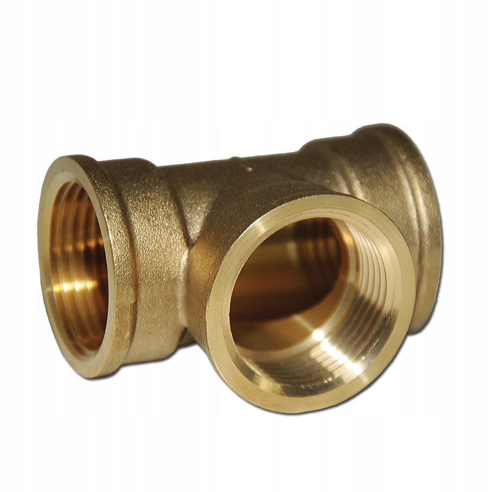 

Trójnik Trojak Mosiężny 3/8"MOCNY