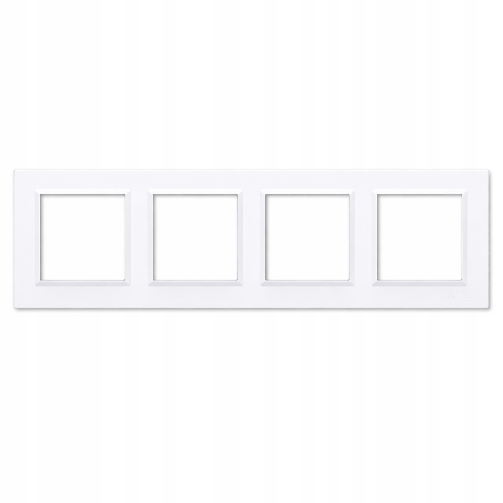 SIMON 10 RAMKA POCZWÓRNA BIAŁA CR4/11 Kod producenta CR4/11