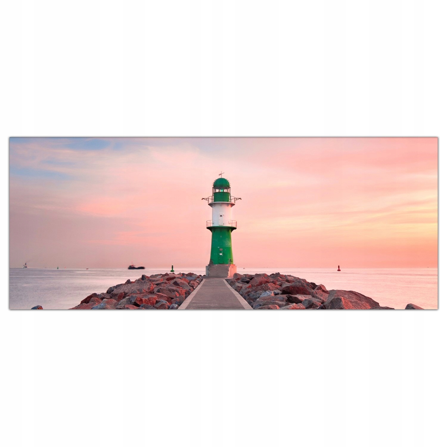 

Obraz na szkle Foto Latarnia Morska Woda 125x50