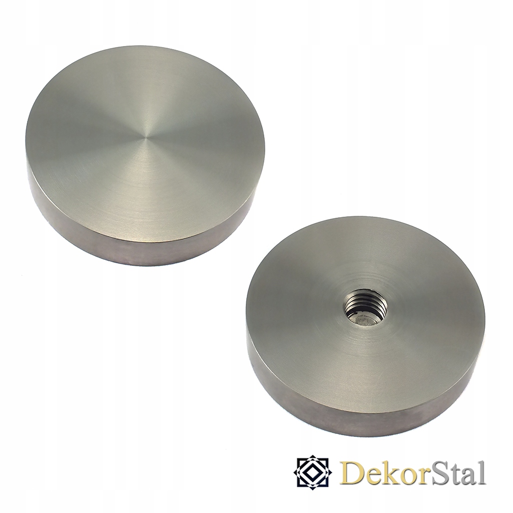 Krążek UV fi 40 mm / M8 do klejenia szkła INOX 304 EAN (GTIN) 5905563208403